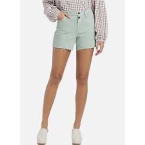 Universal Thread Vintage Midi Jean Shorts Mint Green